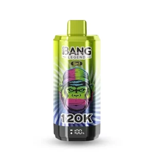 Bang電子タバコ/ベイプ（Bang Vape）-人気の使い捨てベイプ フレーバー各種 Bang Legend 120000 Puffs