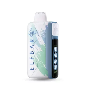 ELFBAR ice king 25000 パフ使い捨て電子タバコ 正面図